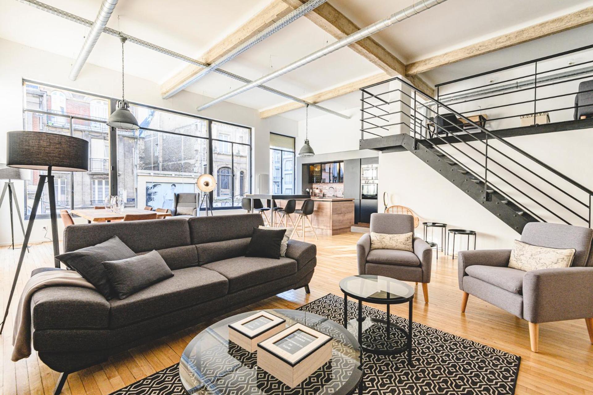 Апартаменты Ikizen Prestige - Loft Du Cadran - Parking Prive Реймс Экстерьер фото